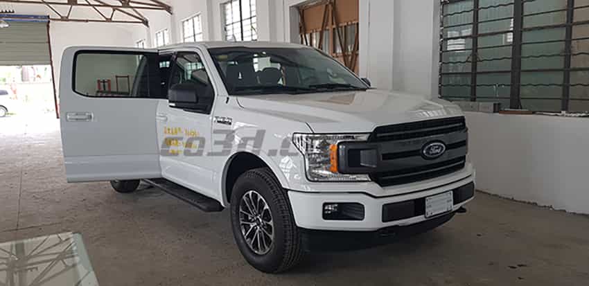 華朗三維掃描儀-福特汽車車箱掃描現(xiàn)場