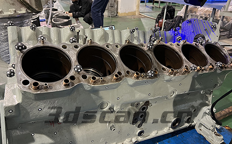 輪船發(fā)動(dòng)機(jī)三維掃描