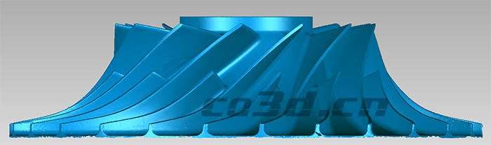 飛機(jī)葉片三維掃描