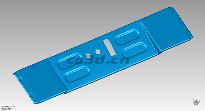 觀光車部件三維掃描