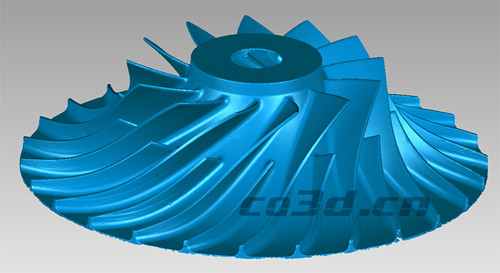 飛機(jī)葉片三維掃描