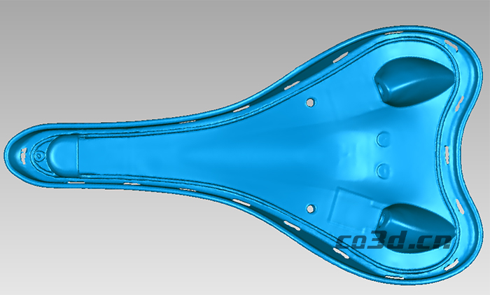 高端品牌自行車鞍座三維掃描