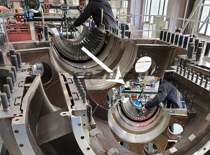 燃?xì)廨啓C(jī)檢測掃描