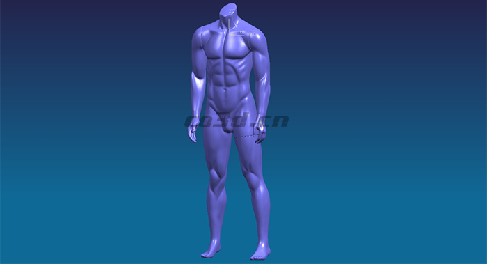 人體模特三維掃描