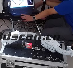 汽車尾氣三元催化器三維掃描