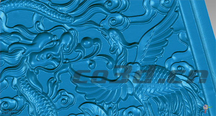 Carved products are quickly produced using 3D scanning technology Carved products are quickly produced using 3D scanning technology