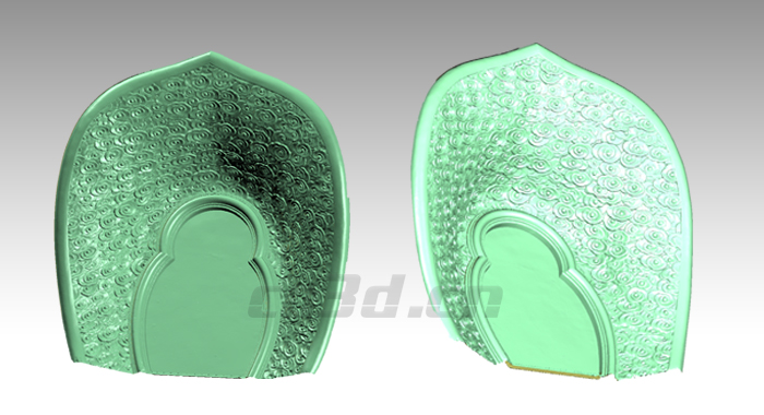 大型佛像背光三維掃描　
