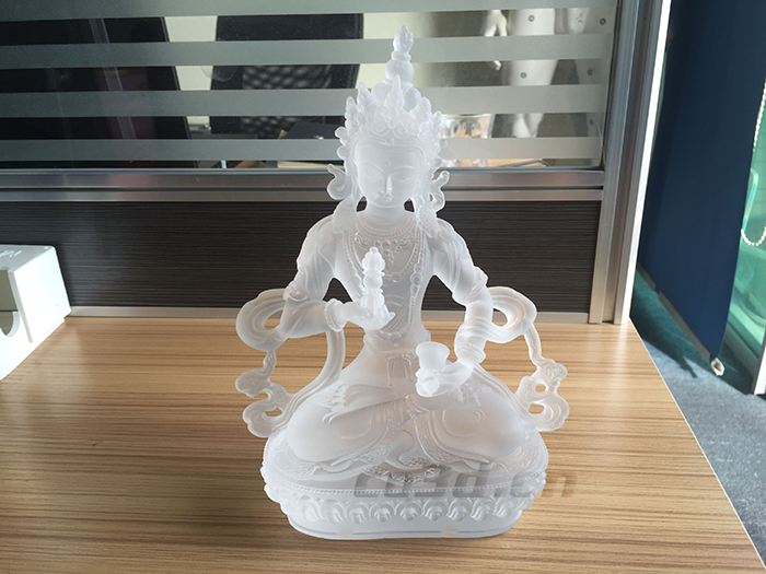 半透明精密佛像三維掃描