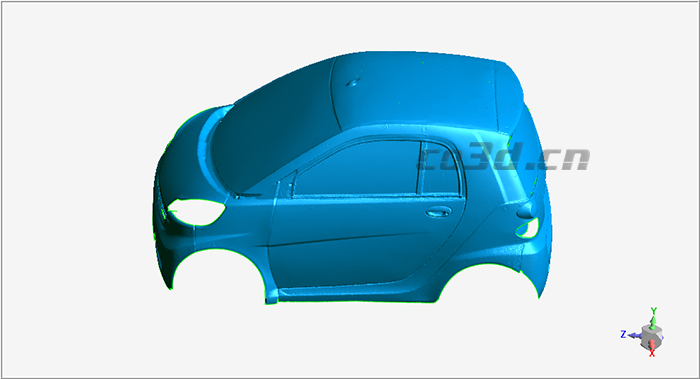 奔馳汽車(chē)逆向三維掃描 奔馳汽車(chē)逆向三維掃描
