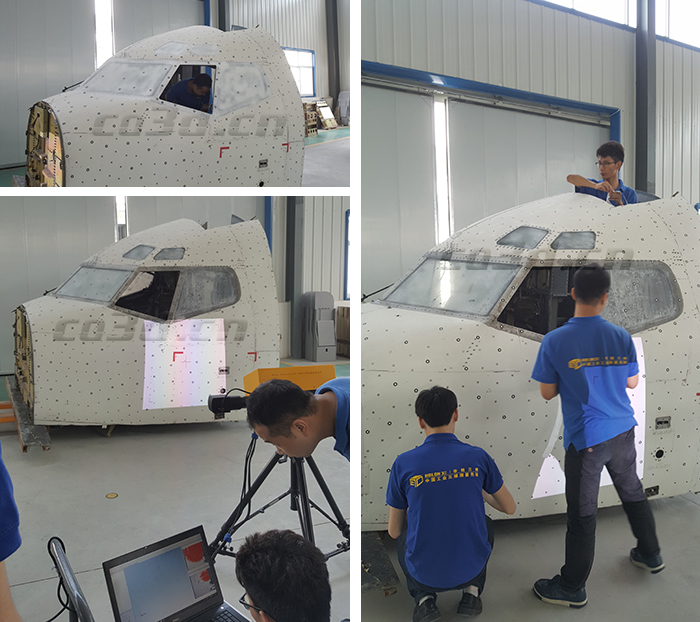 波音飛機機頭逆向設計