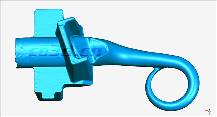 汽車渦輪增壓器零部件三維檢測(cè)