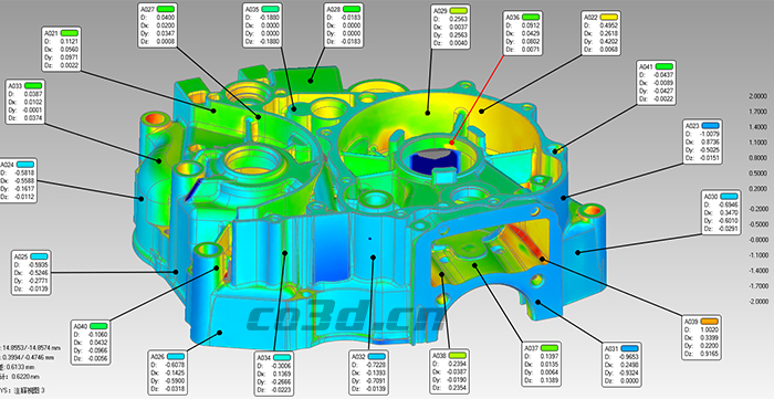 Motorcycle engine three-dimensional inspection Motorcycle engine three-dimensional inspection