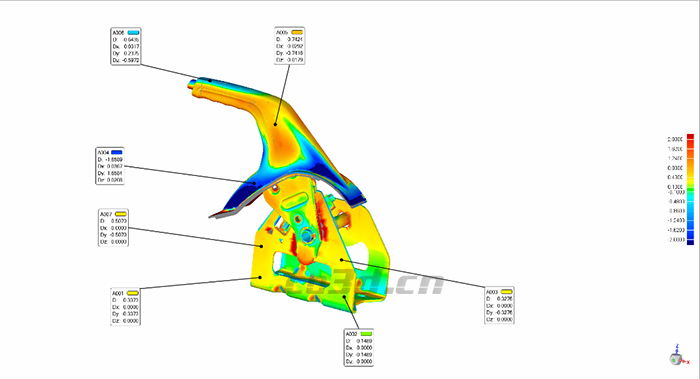 汽車手剎三維掃描 汽車手剎三維掃描