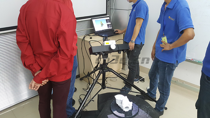 汽車渦輪增壓器零部件三維檢測(cè)