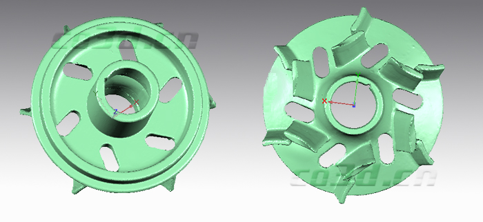 潛油電泵葉導(dǎo)輪三維檢測
