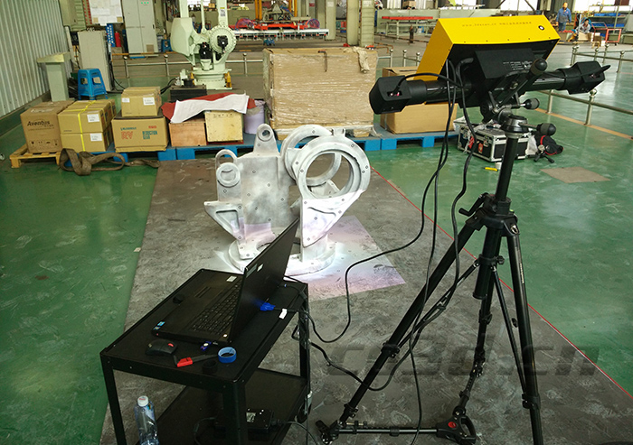 機器人機械臂底座三維掃描 機器人機械臂底座三維掃描