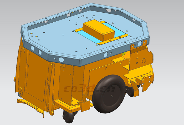 機(jī)器人底座三維掃描