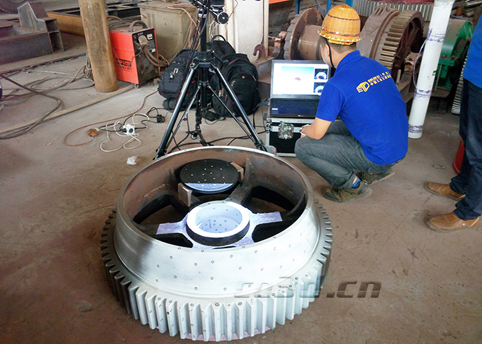 超大型機(jī)械齒輪三維檢測(cè)