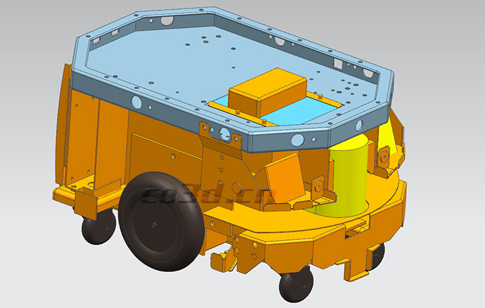 機(jī)器人底座三維掃描