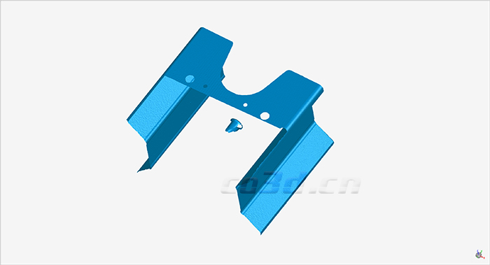 數(shù)控液壓模鍛錘三維檢測(cè)