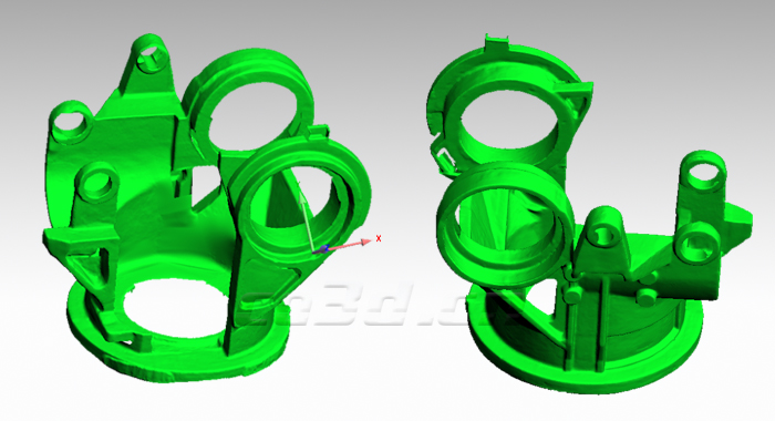 機器人機械臂底座三維掃描 機器人機械臂底座三維掃描