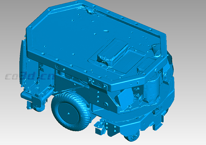 機(jī)器人底座三維掃描