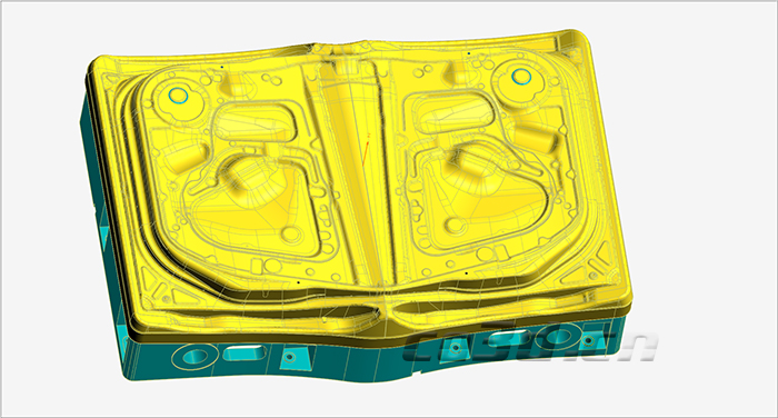 汽車發(fā)泡膜模具三維檢測