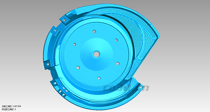光學(xué)儀器精密配件三維掃描