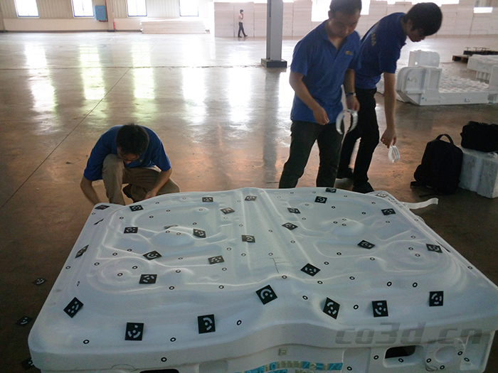 汽車發(fā)泡膜模具三維檢測