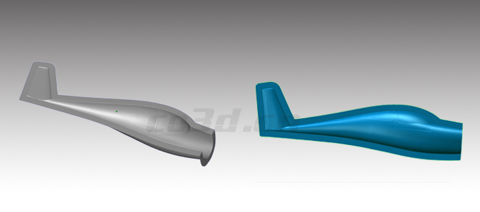 超大型無人機模具三維掃描