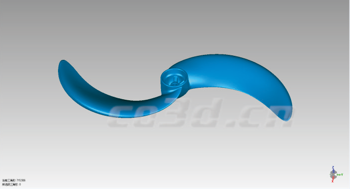 污水處理設(shè)備風(fēng)機(jī)葉輪三維掃描