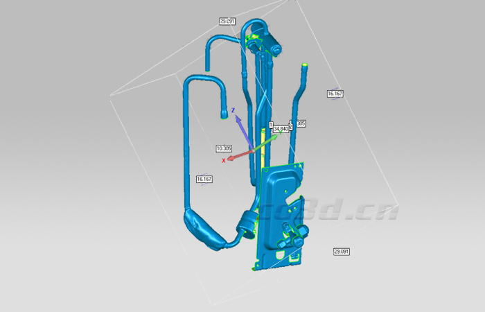 美的空調(diào)管路三維檢測(cè) 美的空調(diào)管路三維檢測(cè)