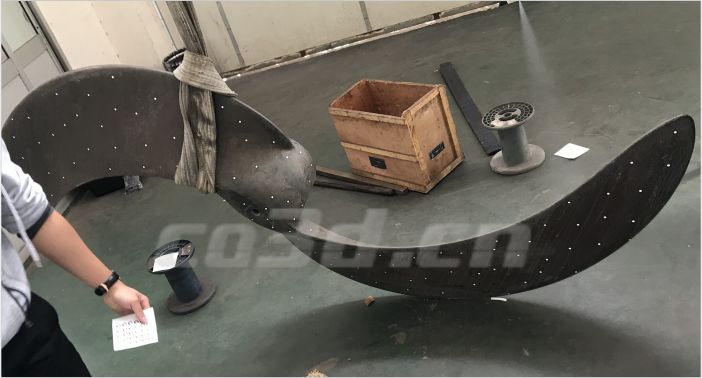污水處理設(shè)備風(fēng)機(jī)葉輪三維掃描